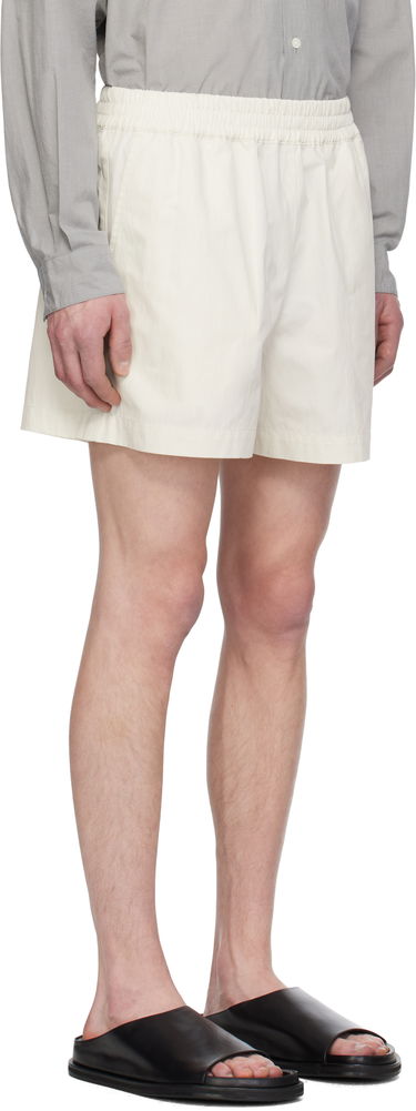 Kratke hlače Studio Nicholson Studio Nicholson Elio Relaxed Fit Shorts Bela | ELIO SNM - 1275, 1