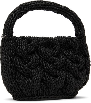 Torbica JW Anderson JW Anderson Small Cable Knit Bag Črna | HB0712-LA0365, 1