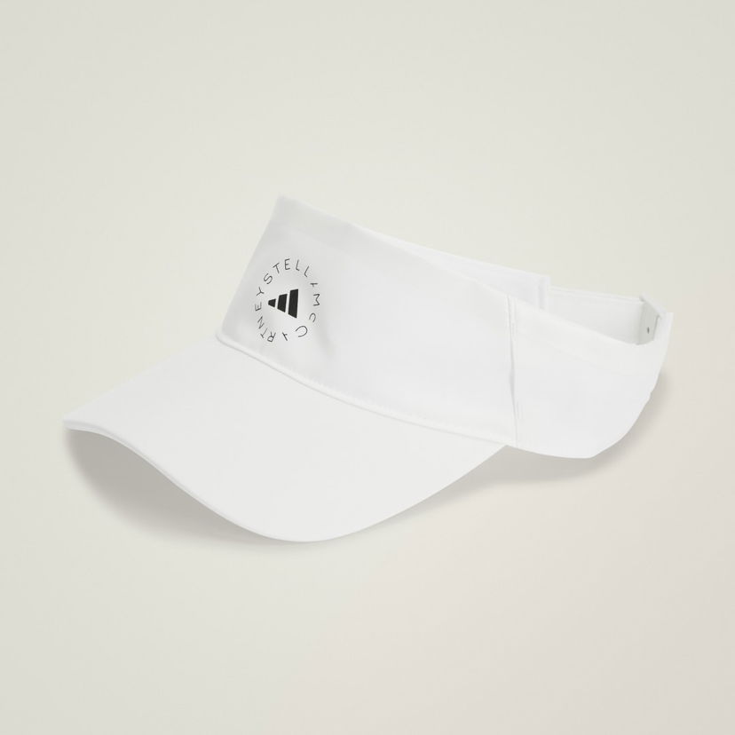 Klobuk adidas Performance Visor by Stella McCartney Bela | JJ1005
