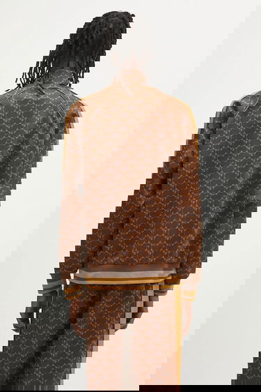 Trenirka BAPE A Bathing Ape College Monogram Logo Relaxed Fit Track Jacket Rjava | 1L30115309, 2