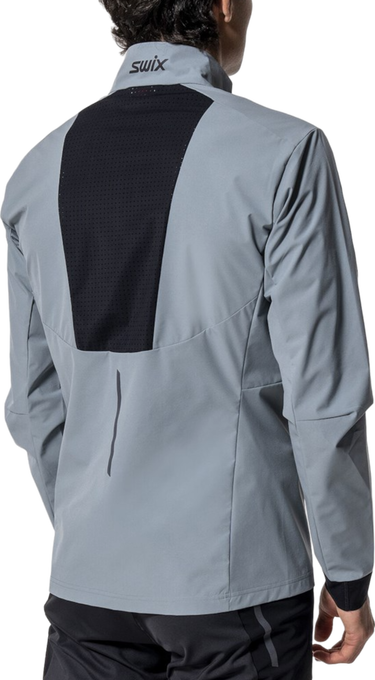 Vetrovka SWIX Swix Pace Wind Jacket Siva | 10070-23-71602, 1