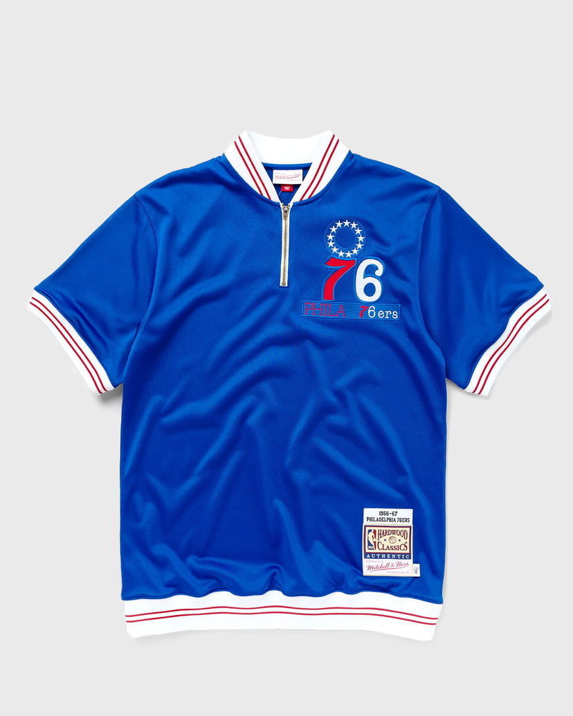 Dres Mitchell & Ness NBA SHOOTING SHIRT 76ERS 1966 Modra | ASSH5698-P7666PPPROYA