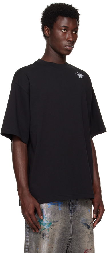 Majica We11done Printed T-Shirt Črna | WD-TP6-20-073-U-BK, 4
