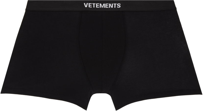 Boksarice VETEMENTS Vetements Logo Boxer Briefs Črna | MH76UN400BB