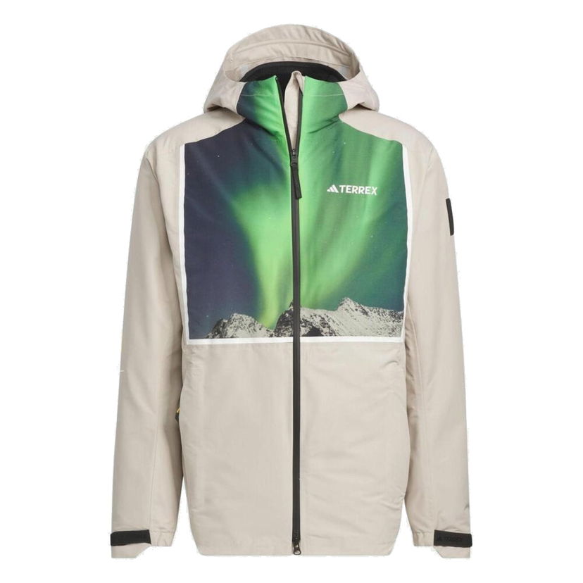 Parka adidas Originals National Geographic 3-in-1 Rain.Rdy Jacket Bež | IL8961