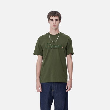 Majica Carhartt WIP Paradise Script Graphic T-Shirt Zelena | I033948_9, 0