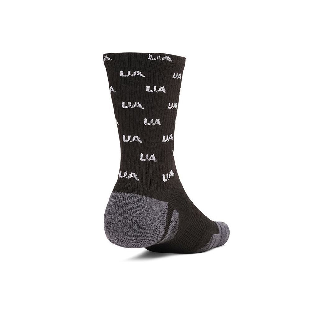 Nogavice Under Armour Under Armour Performance Tech Crew Socks 3-Pack Črna | 1379515-004, 1