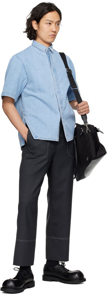 Srajce ADER ERROR ADER error Half Sleeve Shirt Modra | BO01SSSH0202LB, 3