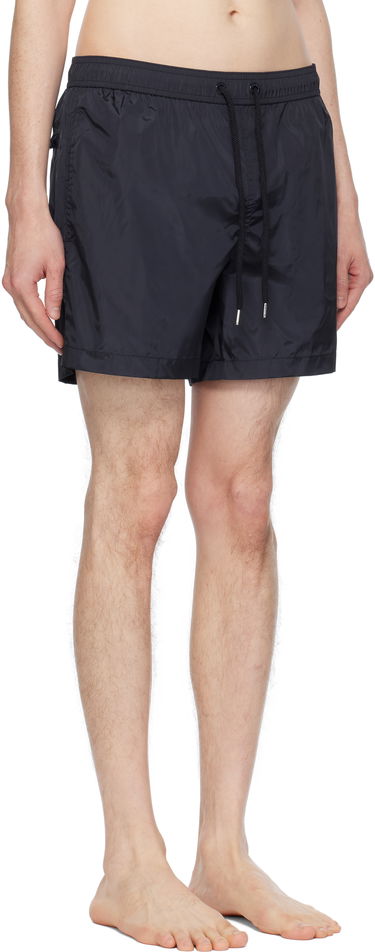 Kopalke Moncler Moncler Logo Patch Swim Shorts Črna | K10912C0000353326, 1