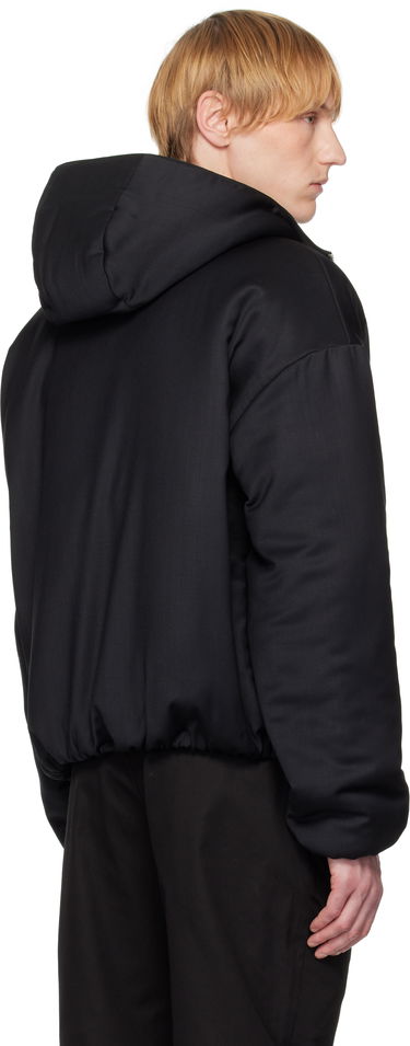 Jakna HELIOT EMIL Haptic Tailored Hooded Jacket Črna | SS25_M_02_153_BLK01, 2