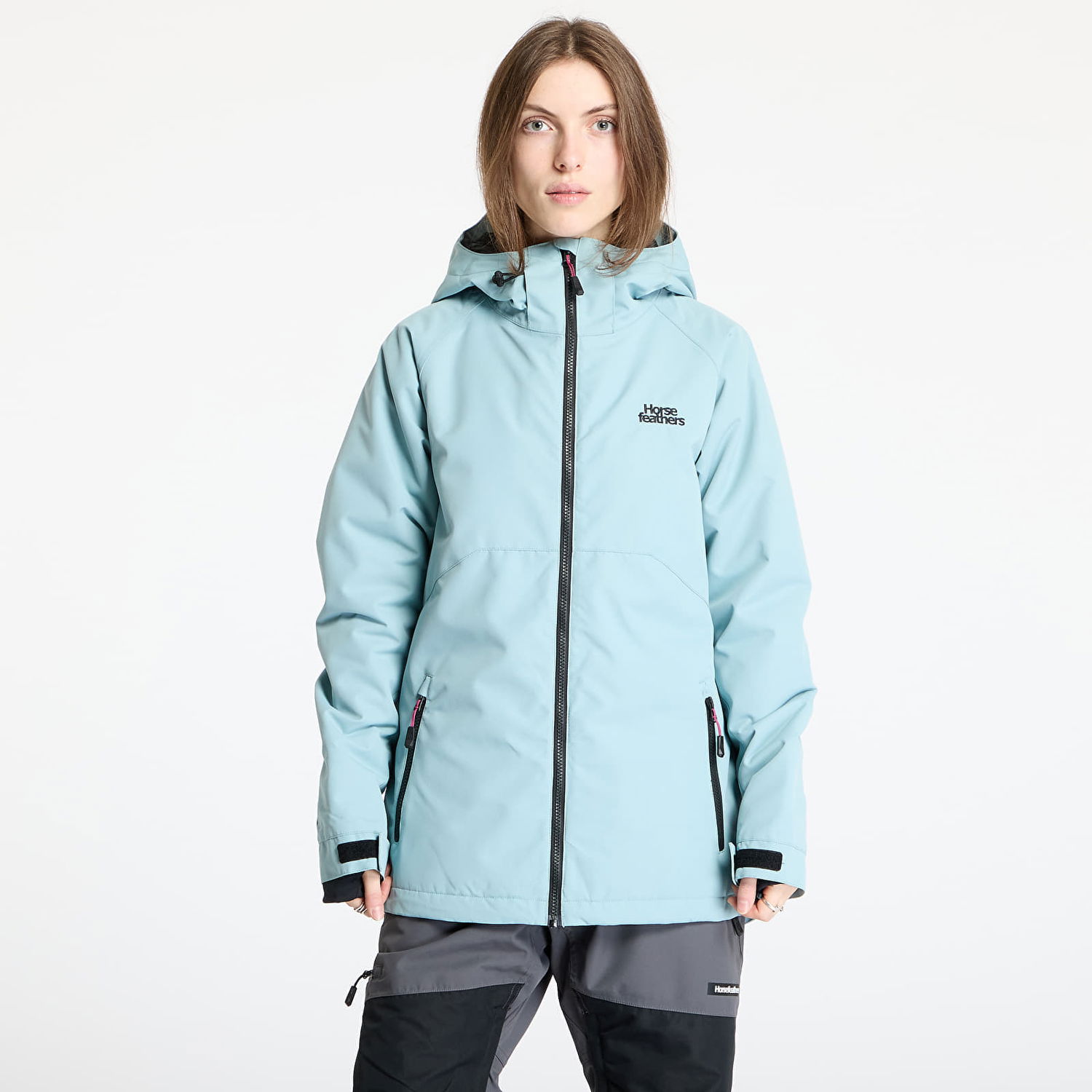 Parka Horsefeathers Women's Insulated Winter Jacket Modra | OW223B, 0
