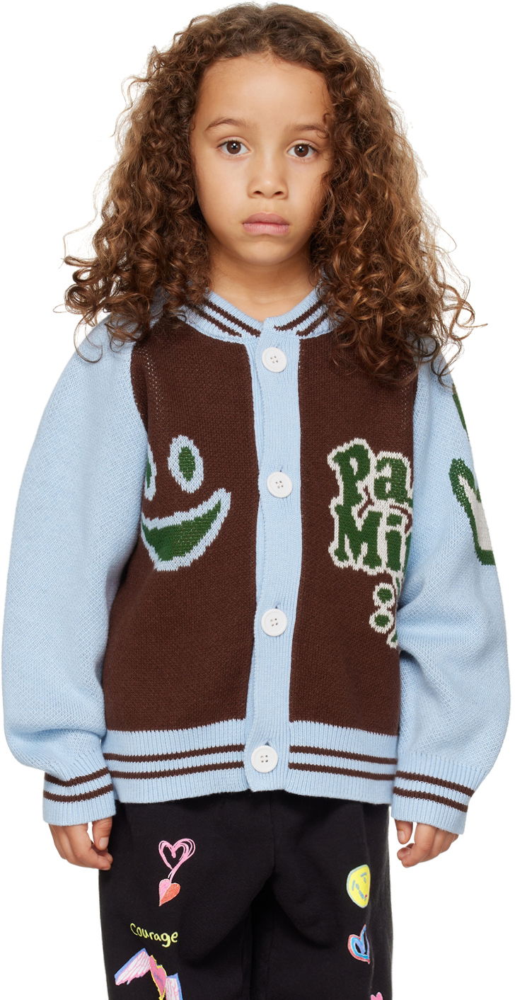 Pleteni pulover Perks And Mini Perks and Mini Exclusive Knit Cardigan Modra | 55006
