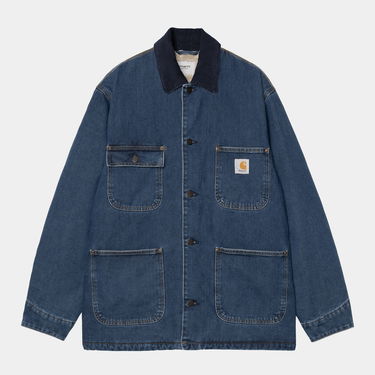 Plašči Carhartt WIP WIP OG Chore Coat Modra | I035877_42, 0