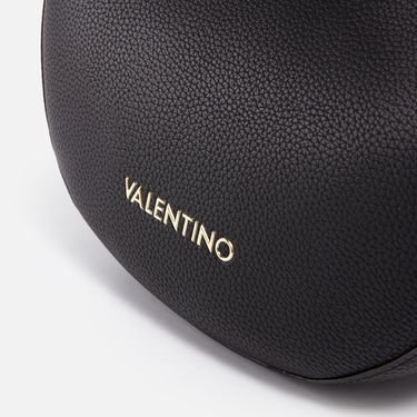 Torba za čez ramo Valentino Alexia Faux Leather Hobo Bag Črna | VBS5A808001, 2