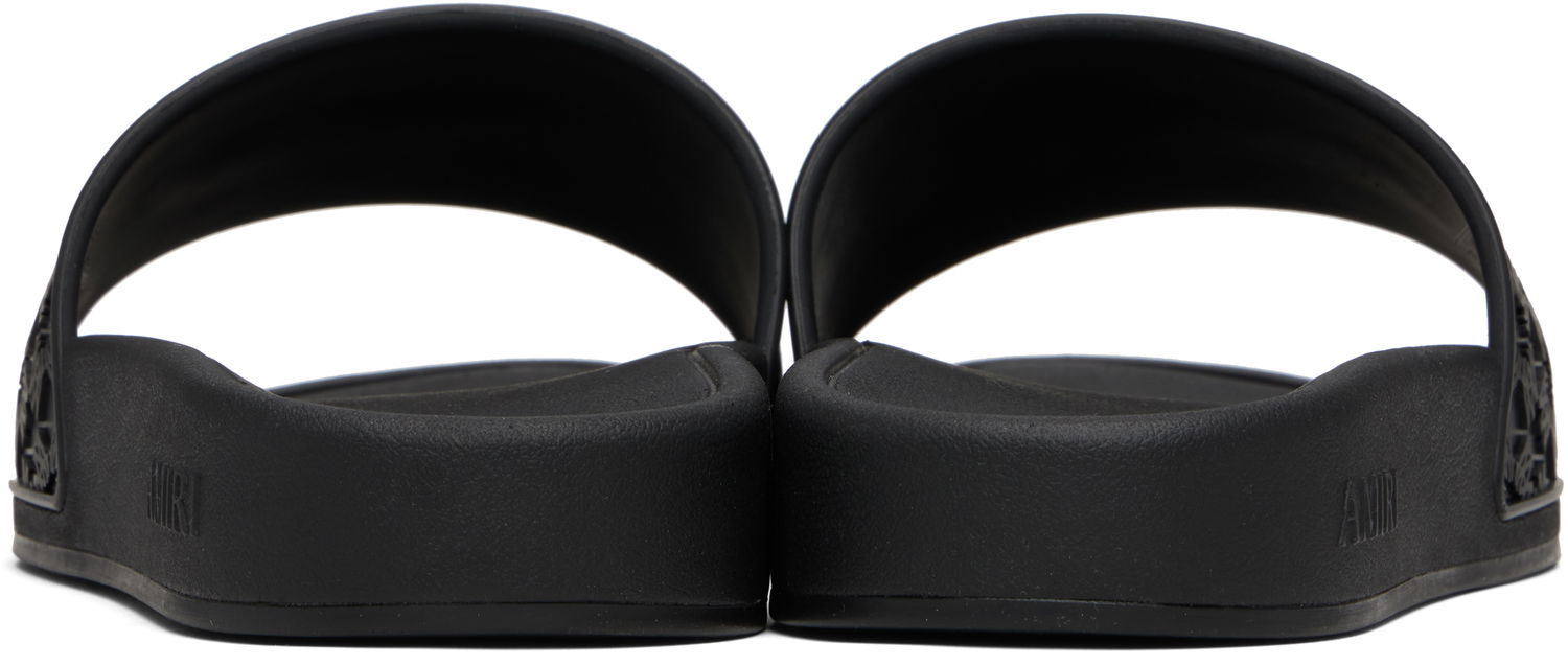 Superge in čevlji AMIRI MA Quad Slides Črna | AMFOSL1005, 1