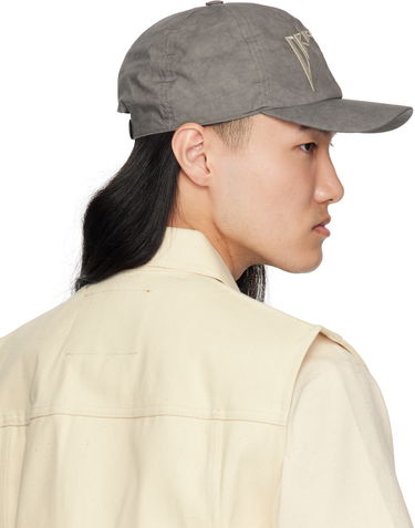 Kapa Rick Owens Rick Owens DRKSHDW Hollywood Baseball Cap Siva | DA01E3478 PFEM10, 2