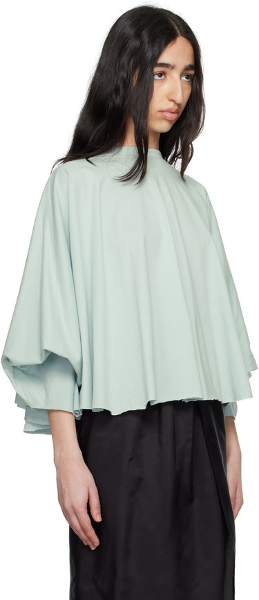 Pleteni pulover Maison Margiela MM6 Maison Margiela Jersey Batwing Top Črna | S62NH0038 M20115, 4