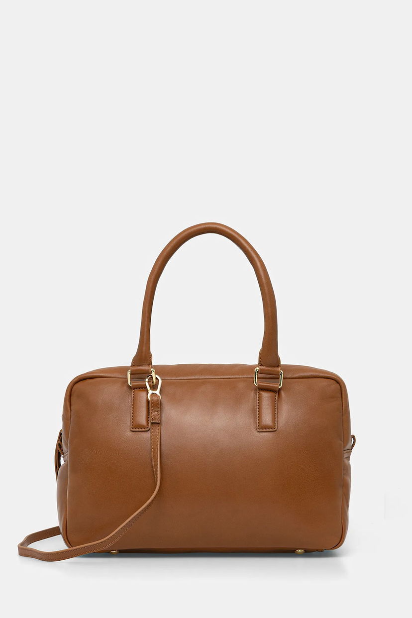 Torbica STAND STUDIO Stand Studio Alexa Leather Satchel Bag Rjava | 66300.7010