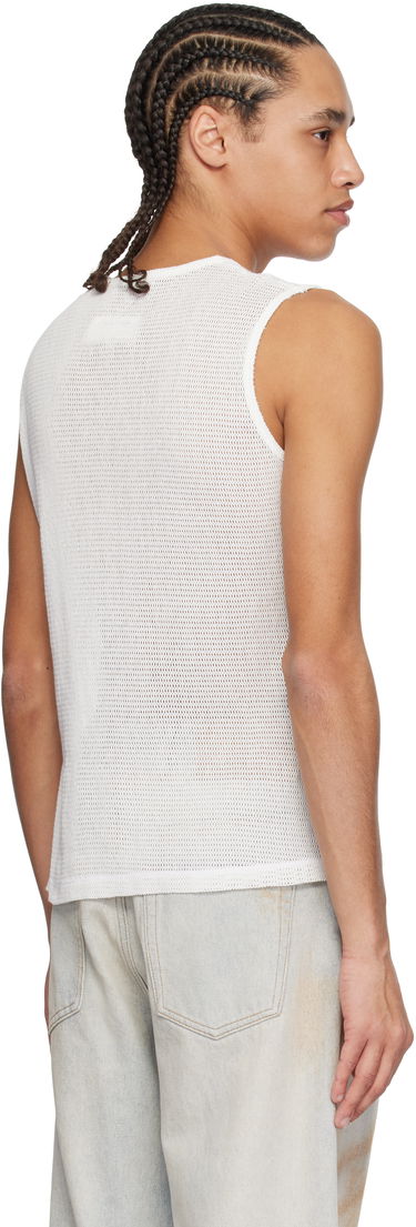 Majica brez rokavov Maison Margiela MM6 Maison Margiela V-Neck Tank Top Bela | SH2NL0008 M20111, 2