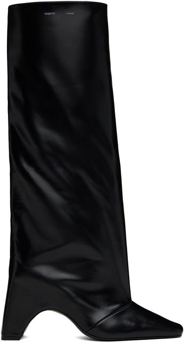 Obleke Coperni Coperni Bridge Leather Boots Črna | COPSH03857, 0