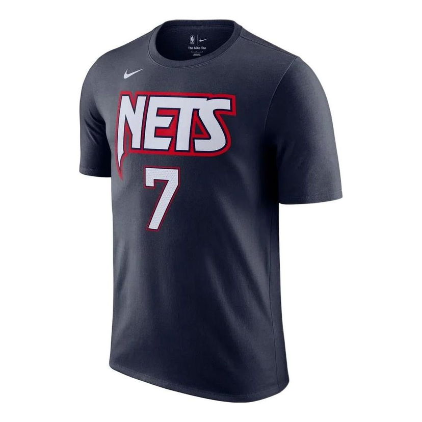 Dres Nike NBA Brooklyn Nets Durant #7 T-Shirt Mornarica | DA7359-419