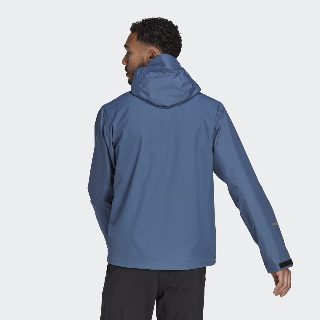 Vetrovka adidas Performance Terrex Multi RAIN.RDY 2-Layer Rain Jacket Večbarvna | HF0828, 1