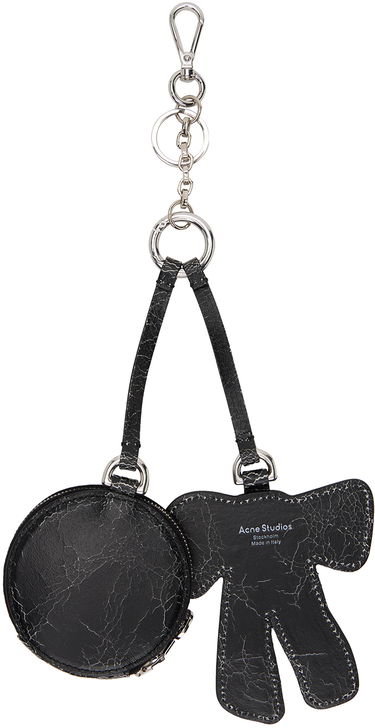 Denarnica Acne Studios Bow Mirror Coin Pouch Črna | CG0241-, 1