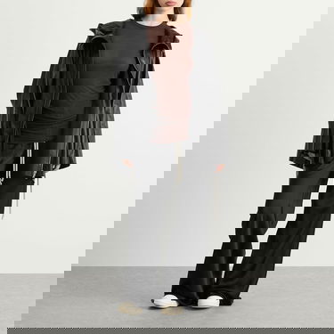 Jakna Rick Owens Rick Owens Zip Front Hooded Leather Jacket Črna | RP02E4745-LBY-09, 4