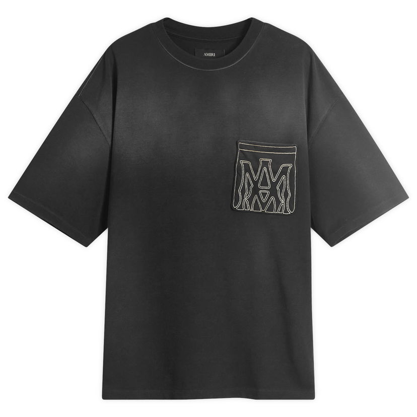 Majica AMIRI MA Outline Oversized T-Shirt, Size Large Črna | AMJYTE1205-Black