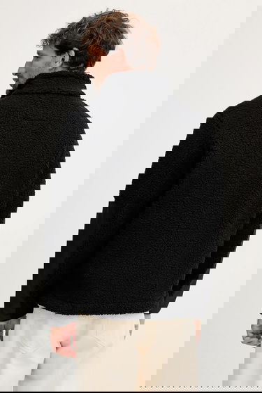 Jakna Alpha Industries Alpha Industries Fleece Jacket Črna | 148118.03, 2