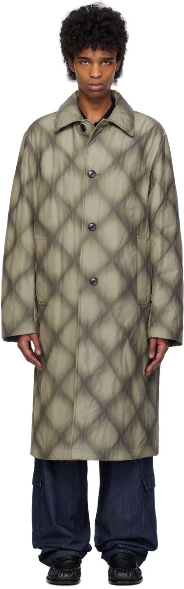Dežni plašč Dries Van Noten Dries Van Noten Duck Canvas Coat Zelena | 251-020231-1026, 0