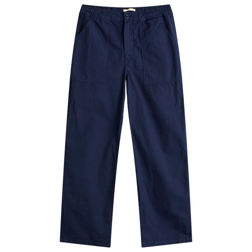 Hlače NORSE PROJECTS Ragnar Relaxed Ripstop Pants, Size Large Mornarica | N25-0428-7555