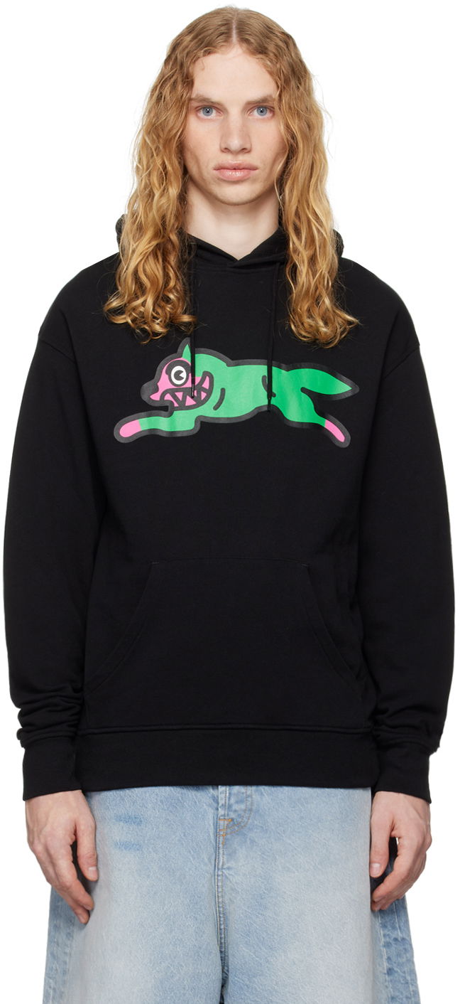 Pulover BBC IceCream ICECREAM Running Dog Popover Hoodie Črna | IC24337
