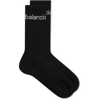 Nogavice Balenciaga Dot Com Socks Črna | 744751-472B4-1077, 1