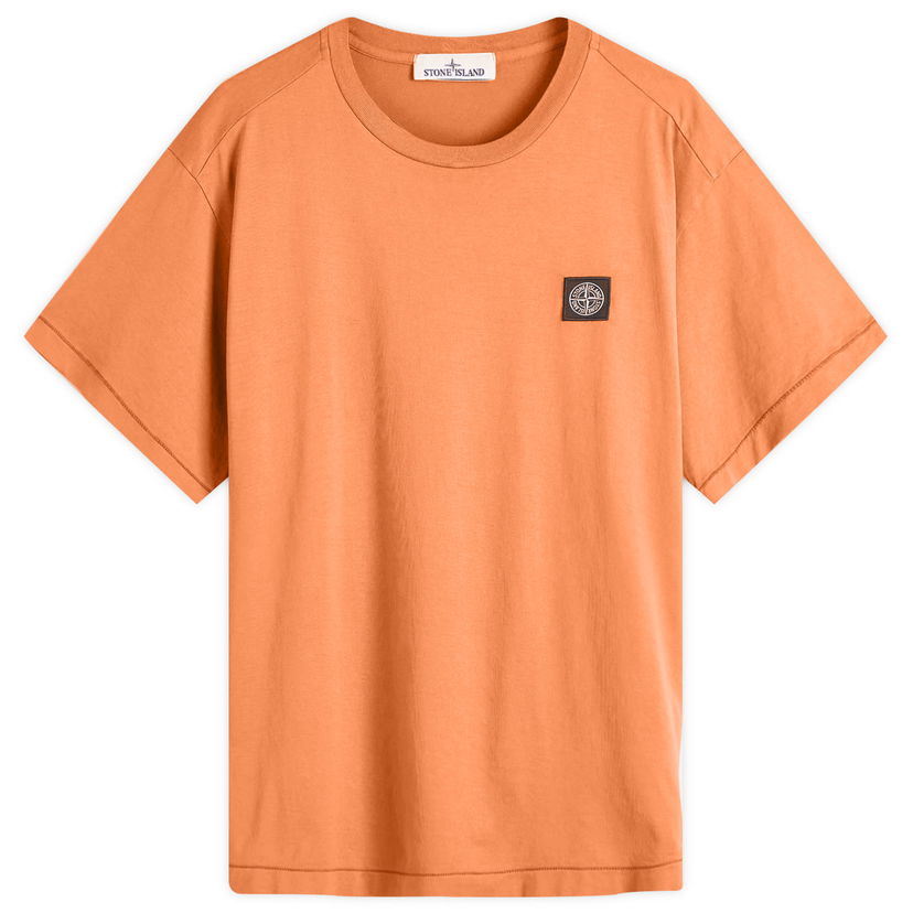 Majica Stone Island Patch Logo T-Shirt, Size Large Oranžna | K1S152100039-V0073