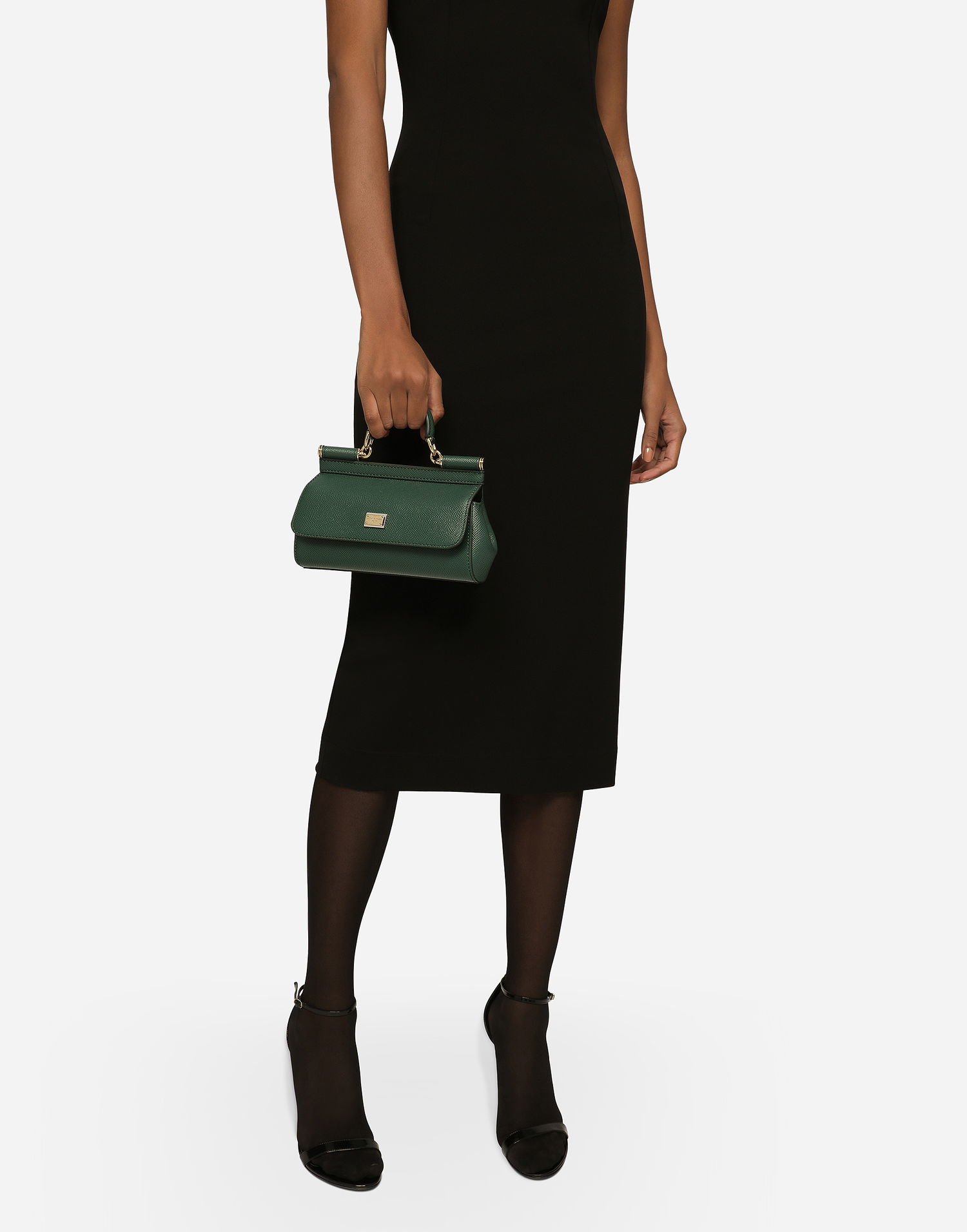Torbica Dolce & Gabbana Dolce & Gabbana Mini Sicily Handbag Zelena | BB7116B100187399, 1