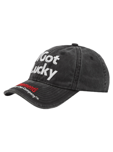 Kapa VETEMENTS Lucky Cap Black Črna | UE54CA160B