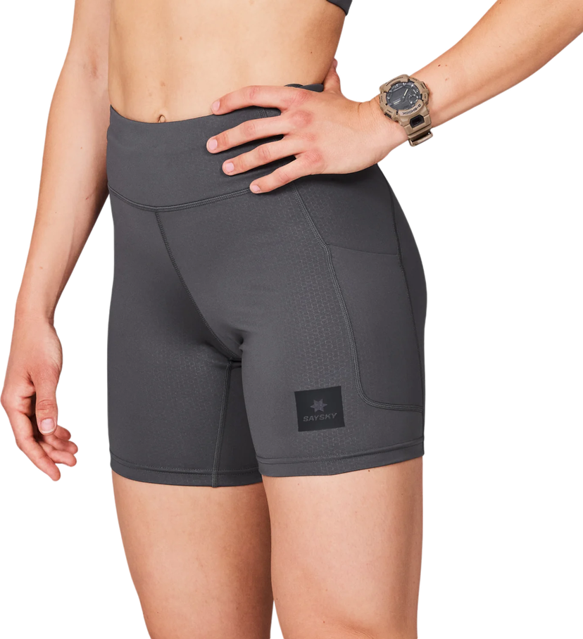 Kratke hlače Saysky Saysky Combat+ 7" Short Tights Siva | mwrst30c707