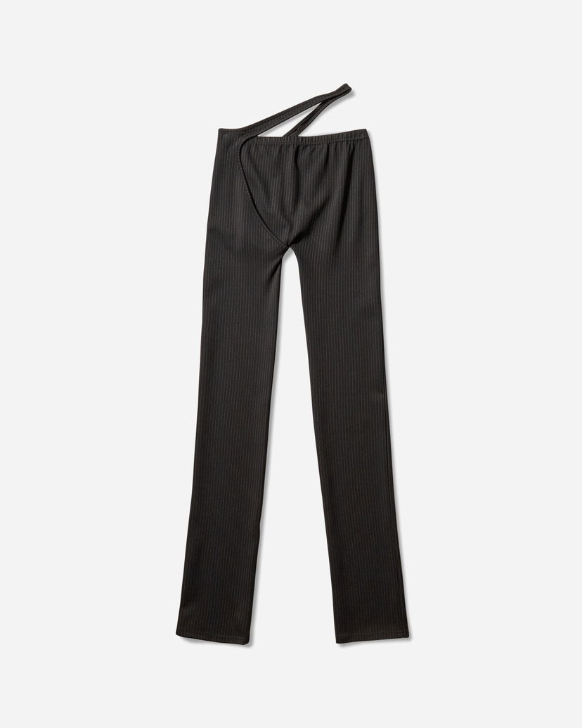 Pajkice Ottolinger Ada Pinstripe Leggings Črna | 10280060303 BLK