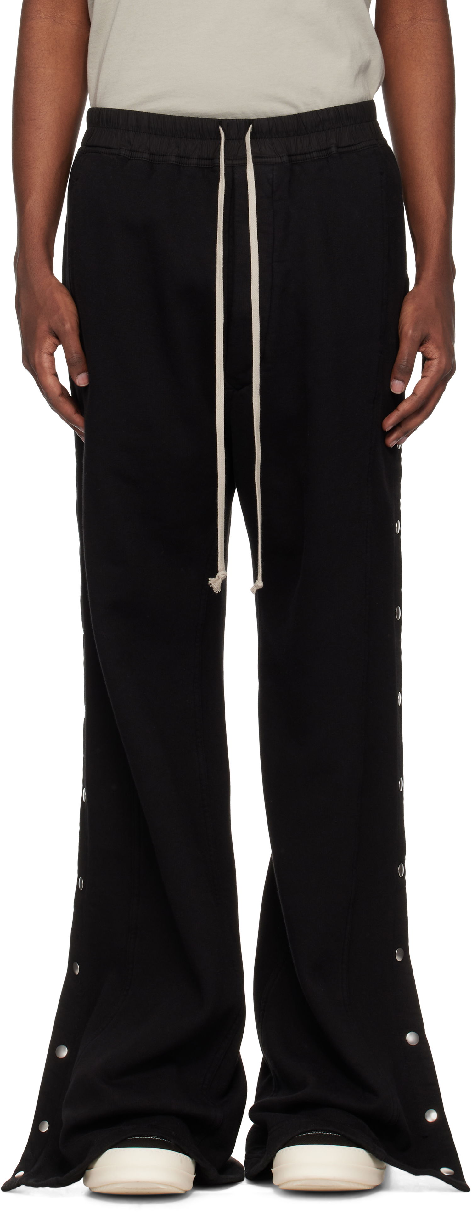 Trenirka Rick Owens Pusher Sweatpants Črna | DU02D2393 F, 0
