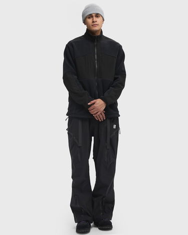 Bomber jakna Snow Peak Double Face Fleece Jacket Črna | SW-24AU007-BLACK, 1