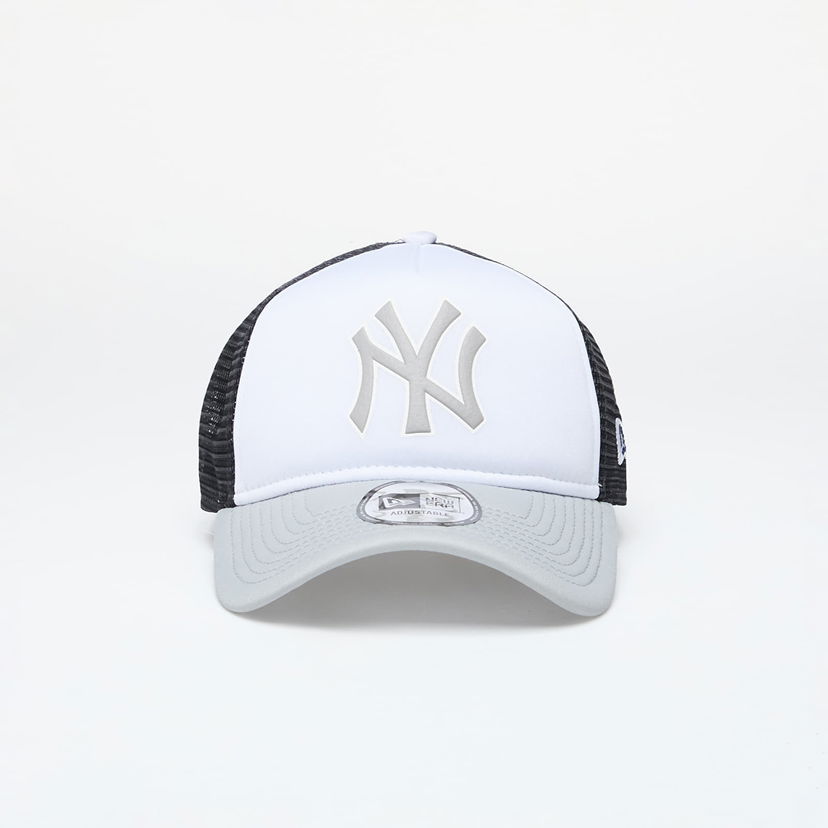 Kapa New Era Cap New York Yankees 9Forty Trucker Gray/ Navy Bela | 60503531