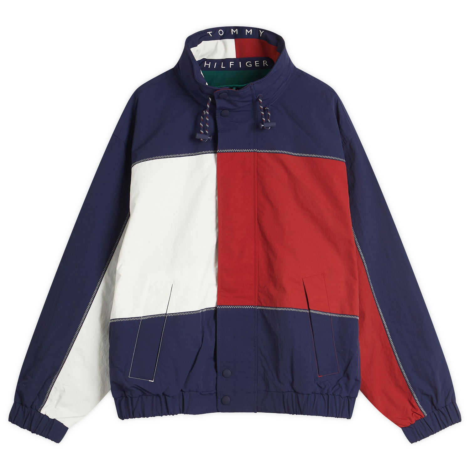 Vetrovka Tommy Hilfiger Tommy Jeans Sailing Reversible Jacket Večbarvna | MN0MN00006L6K, 0