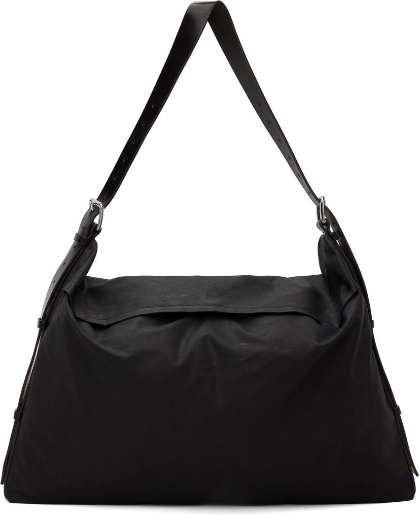 Torba za čez ramo LEMAIRE Lemaire Trench Pocket Medium Bag Črna | BG0168 LF1495