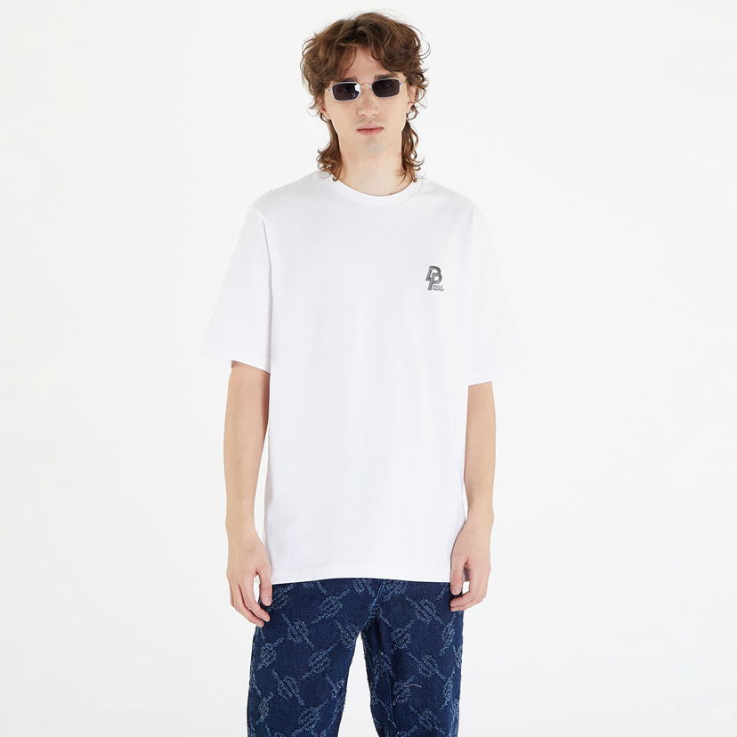 Majica DAILY PAPER Eli Short Sleeve T-Shirt Bela | 2412011