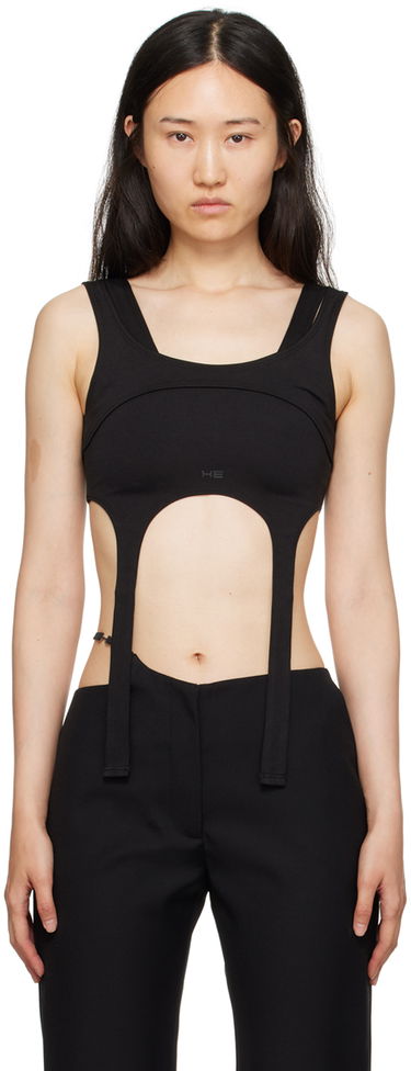 Majica brez rokavov HELIOT EMIL Harness Tank Top Črna | HE_W_13_005_P03_BLK01, 0