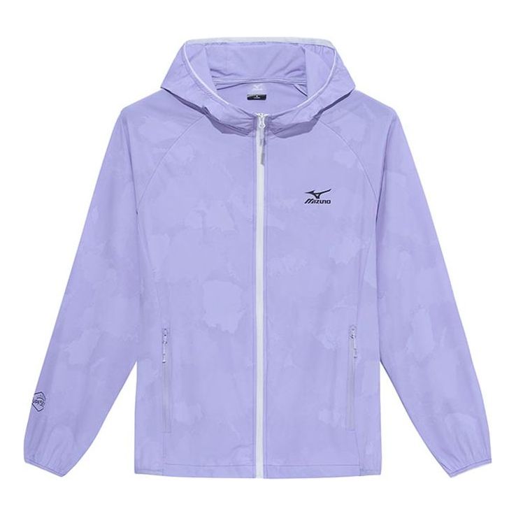 Vetrovka Mizuno Outdoor Logo Jacket Lila | A2CE3126