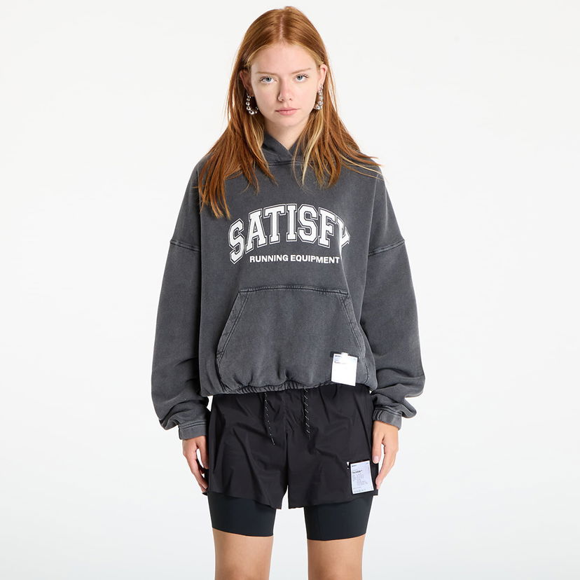 Pulover Satisfy Satisfy SoftCell Hoodie Siva | 11046-AB-SAC
