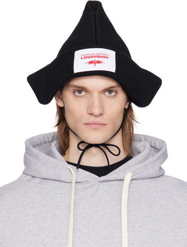 Klobuk Charles Jeffrey Loverboy Charles Jeffrey LOVERBOY Paper Boat Beanie Črna | 54130701, 0