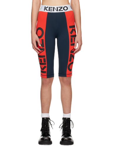 Kratke hlače KENZO Paris Printed Shorts Mornarica | FD52PA7044SN